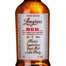 朗格羅紅7年黑皮諾桶單一麥芽蘇格蘭威士忌 Longrow Red Aged 7 Year Pinot Noir Cask Matured Campbeltown Single Malt Scotch Whisky 700ml