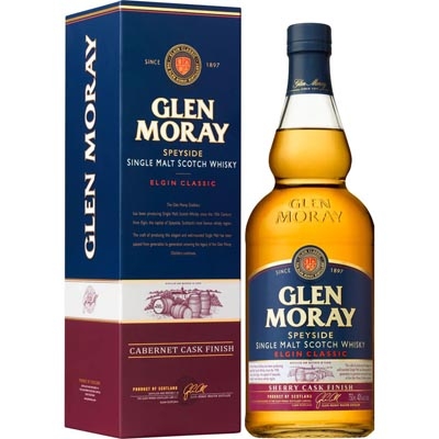格蘭莫雷赤霞珠紅酒桶單一麥芽蘇格蘭威士忌 Glen Moray Elgin Classic Cabernet Cask Finish Speyside Single Malt Scotch Whisky 700ml